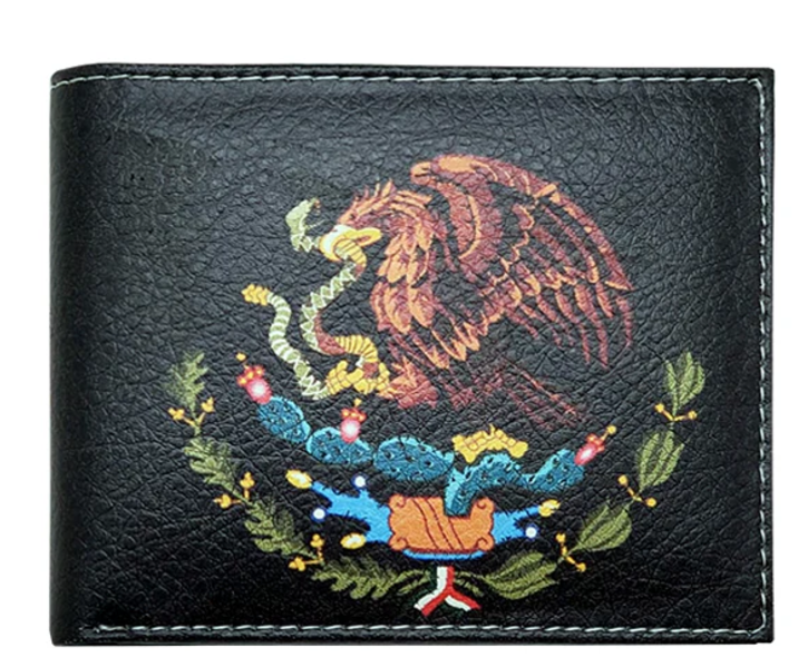 Scattered In Space Vegan Leather Bi-Fold Wallet Scattered In Space Vegan Leather Bi-Fold Wallet