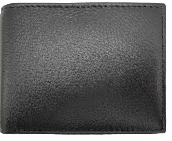 Solid Plain Bi Fold Wallet