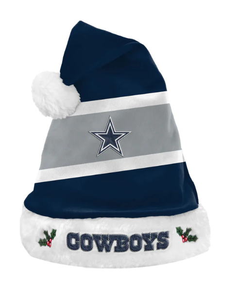 Dallas Cowboys Santa Hat