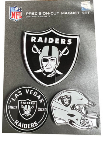LV Raiders 3pc Magnet Set