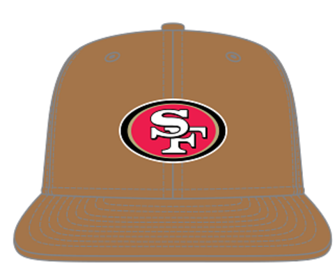 SF 49ers Color 70 Years Fitted Cap