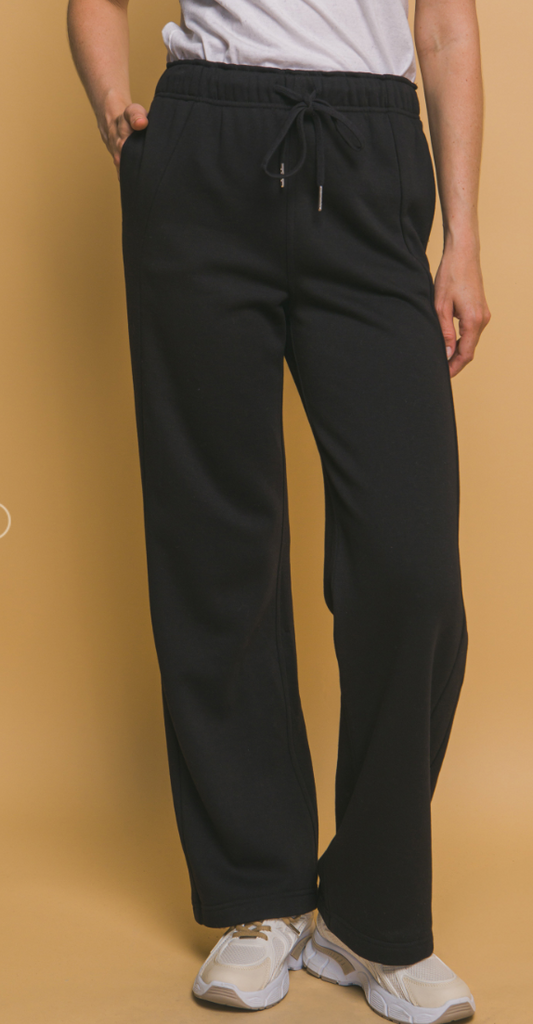 Elastic Waistband Sweatpants Love Tree 6974