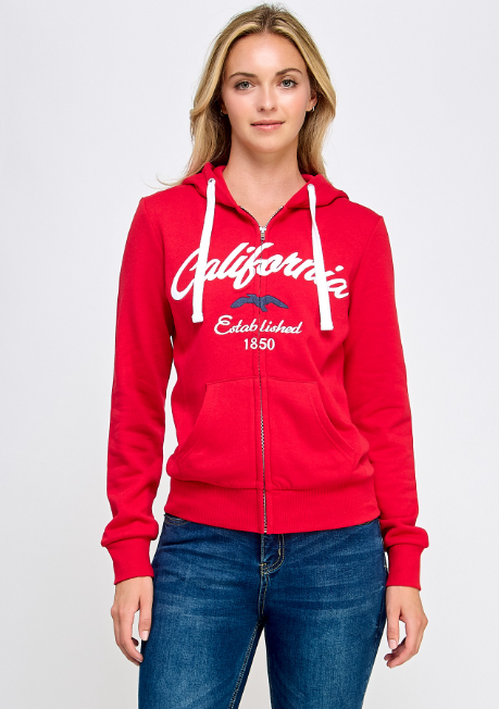 California Fleece Zip Up Jacket 337