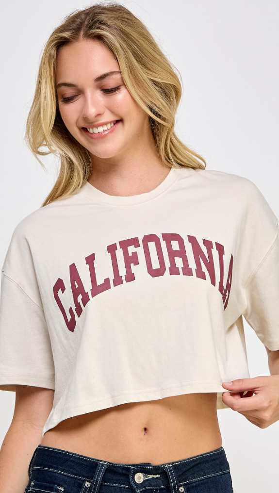 California Crop Top 965