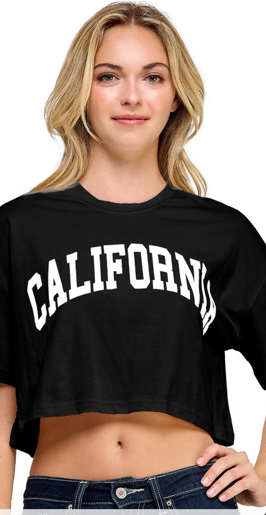 California Crop Top 965