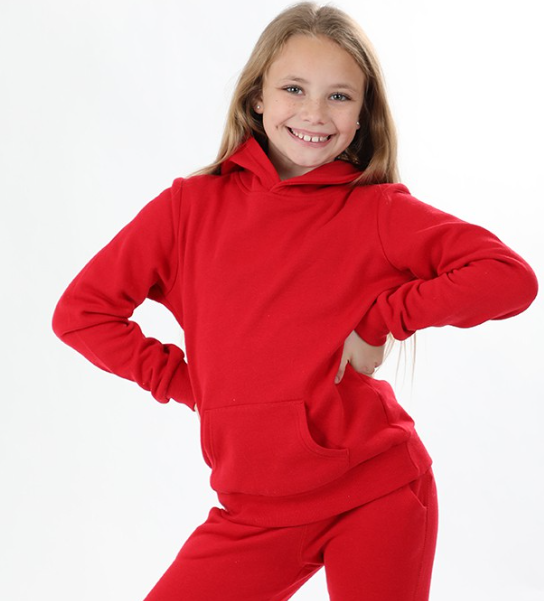 Kids Fleece Pullover Hoody 416