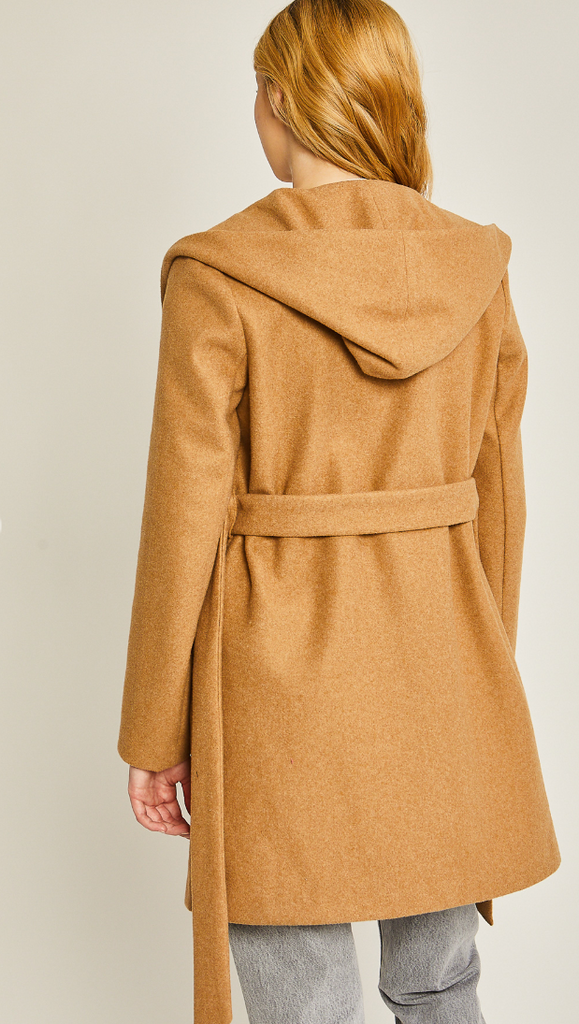 Hooded Coat Love Tree 8213