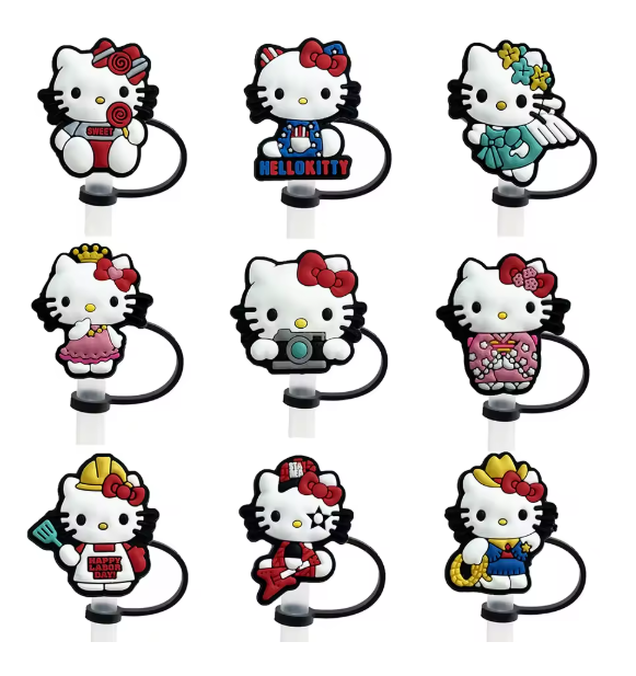 Hello Kitty Straw Stopper