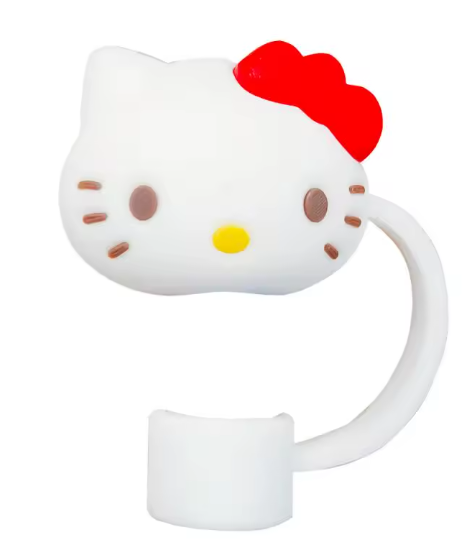 Sanrio Friends Head Straw Stopper