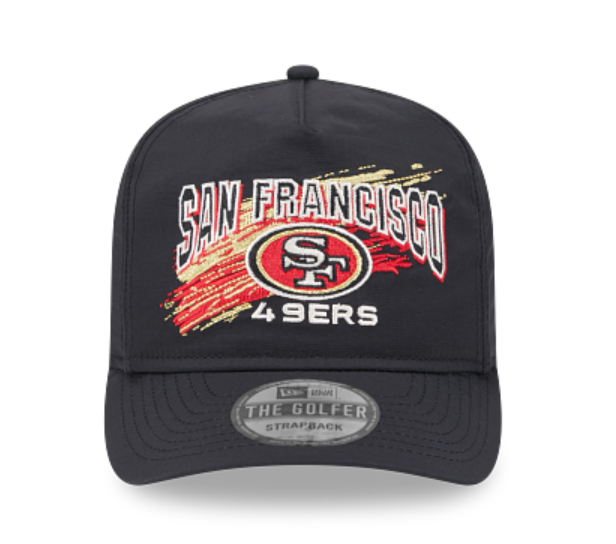 SF 49ers Throwback Brush Golfer Hat