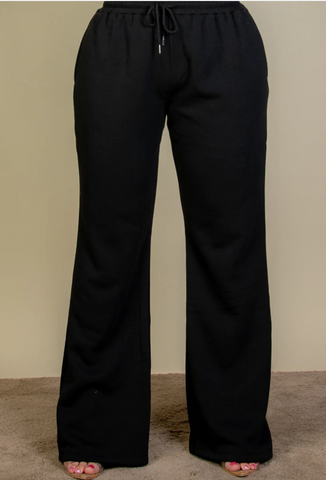 Wide Leg Sweatpants Plus 5398