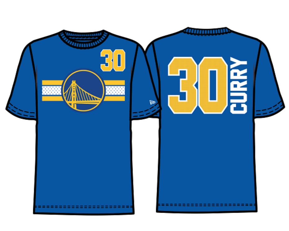 GS Warriors Curry 30 SS Tee