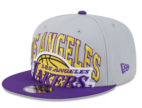 LA Lakers 2-Tone Tip Off 9FIFTY Snapback Hat