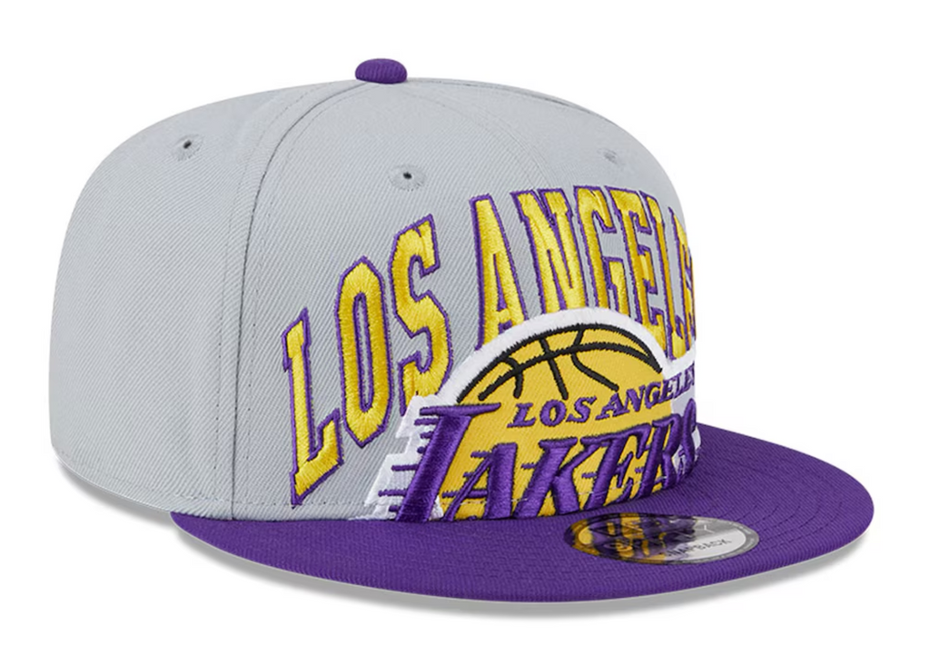 LA Lakers 2-Tone Tip Off 9FIFTY Snapback Hat