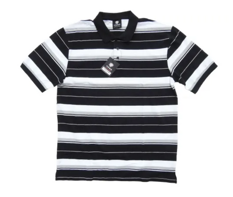Yago Striped Polo  D1