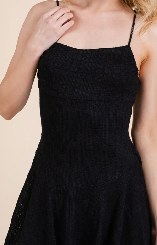 Ruffle Flare Mini Dress 54525