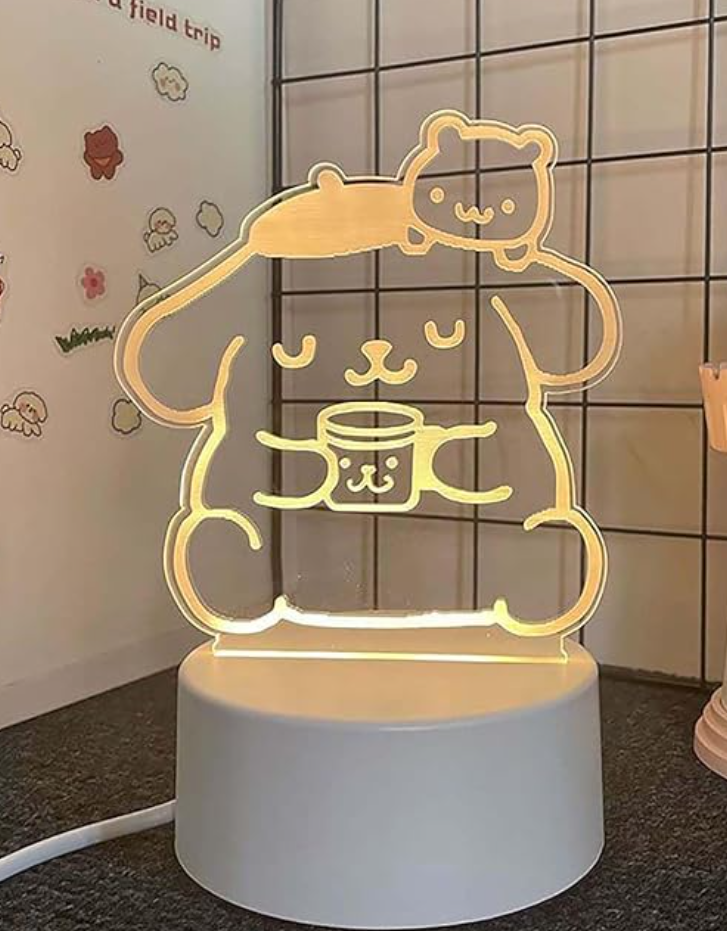 Pompompurin 3D Light