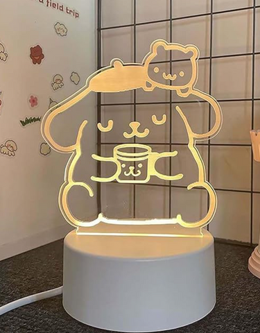 Pompompurin 3D Light