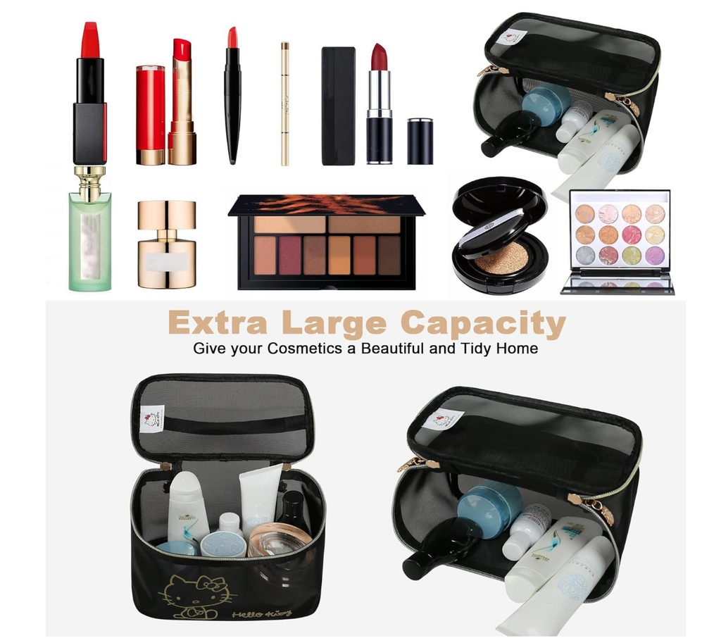 Hello Kitty Cosmetic Bag w/Handle