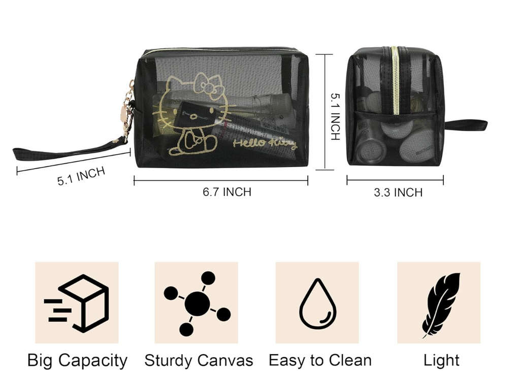 Hello Kitty Cosmetic Bag