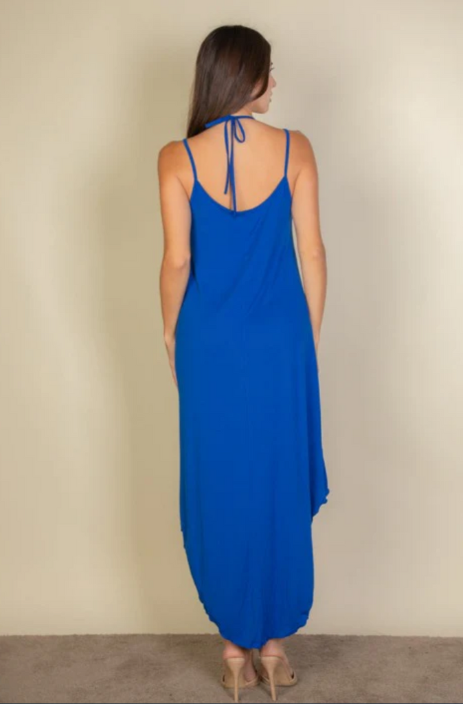 Solid Cami Loose Fit Dress 5517