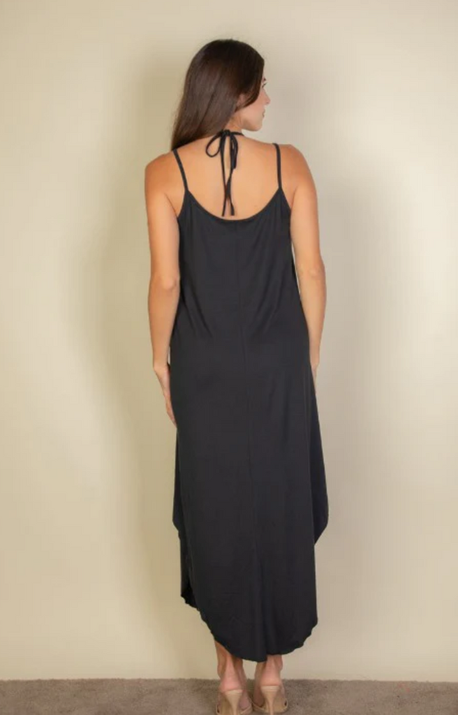 Solid Cami Loose Fit Dress 5517