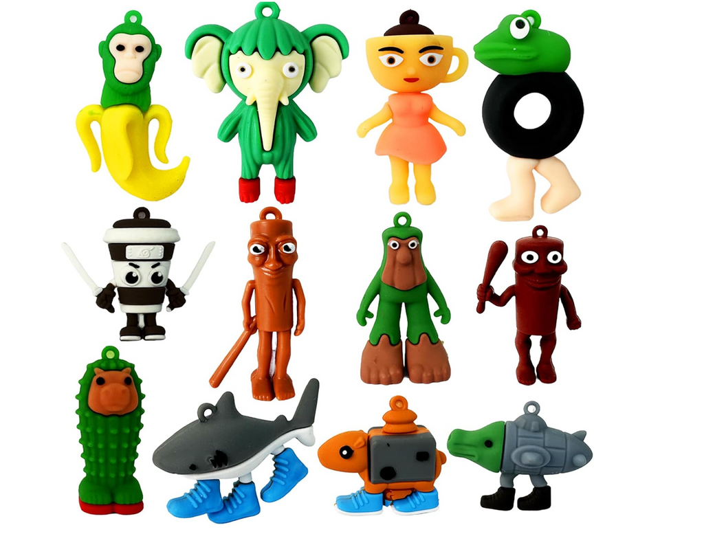 Italian Brainrot Mini Figurine Toys