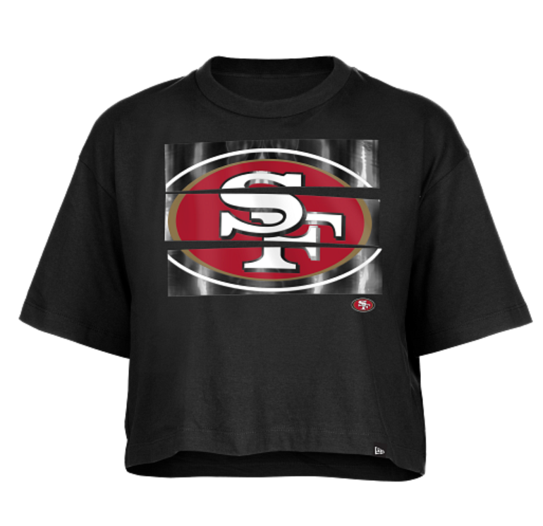 SF 49ers Panel Boxy Crop Top