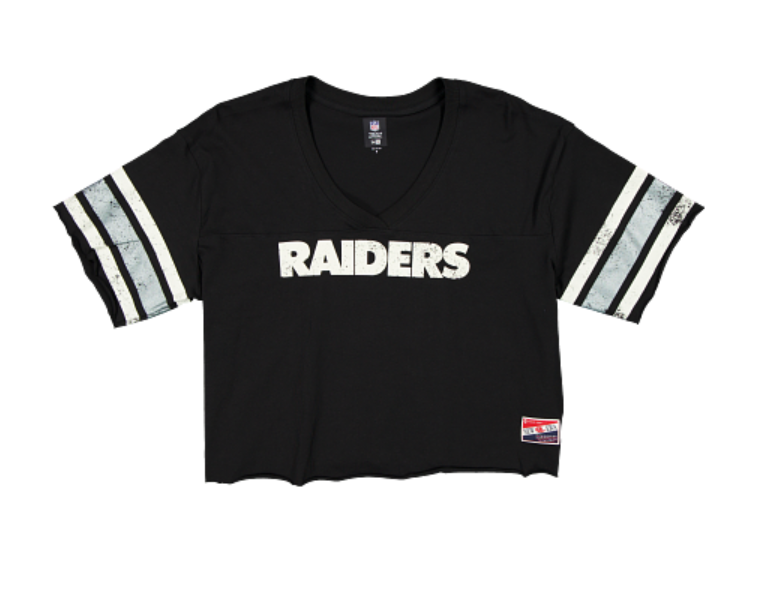 LV Raiders Throwback Cropped Top