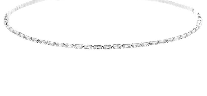 Crystal Baguette Choker