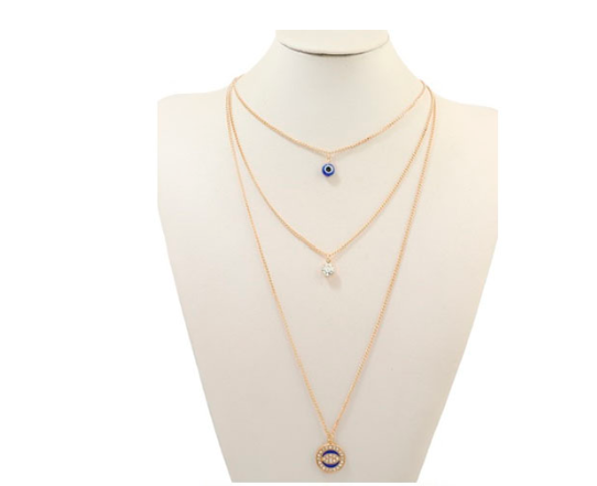 Evil Layered Necklace