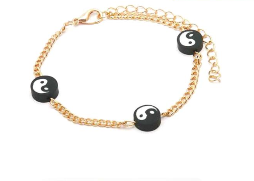 Yin Yang Chain Bracelet
