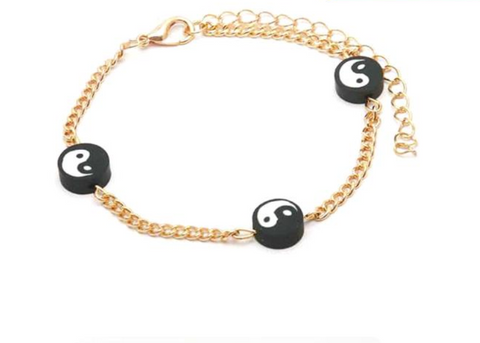 Yin Yang Chain Bracelet