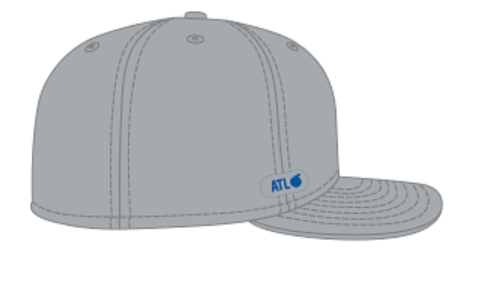 Atlanta Braves Batting Practice 5950 Fitted Hat