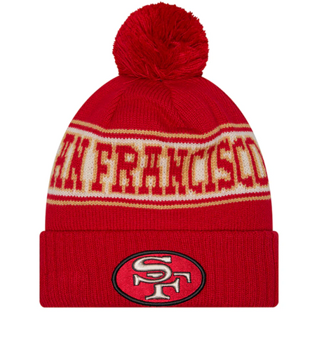 SF 49ers Retro Pom Beanie