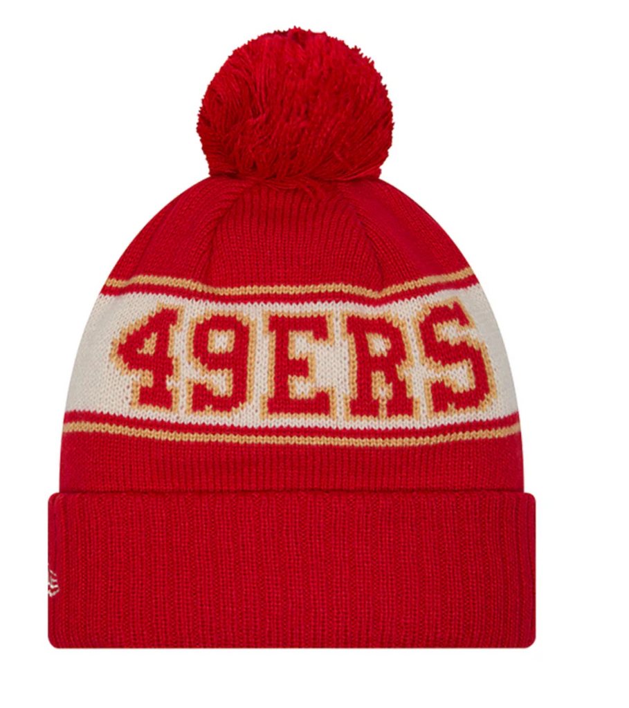 SF 49ers Retro Pom Beanie