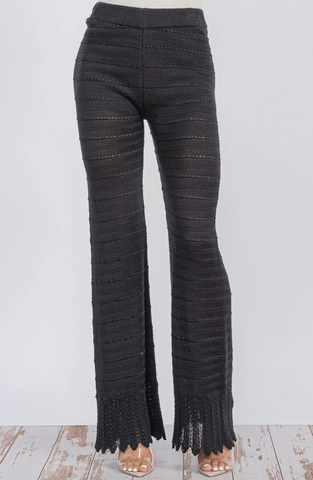 Wide Leg Knit Pants 5155