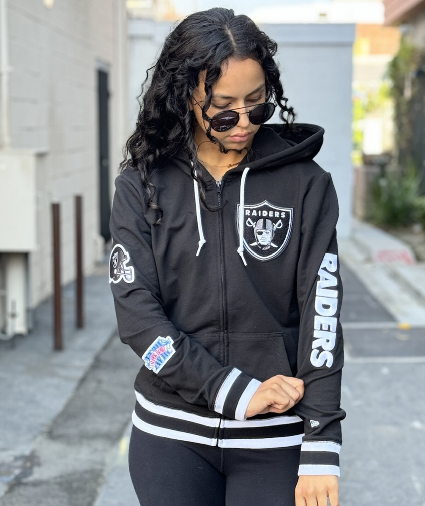 LV Raiders Fleece Zip Up Hoodie