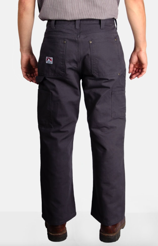 Ben Davis Carpenter Pants Single Knee Black