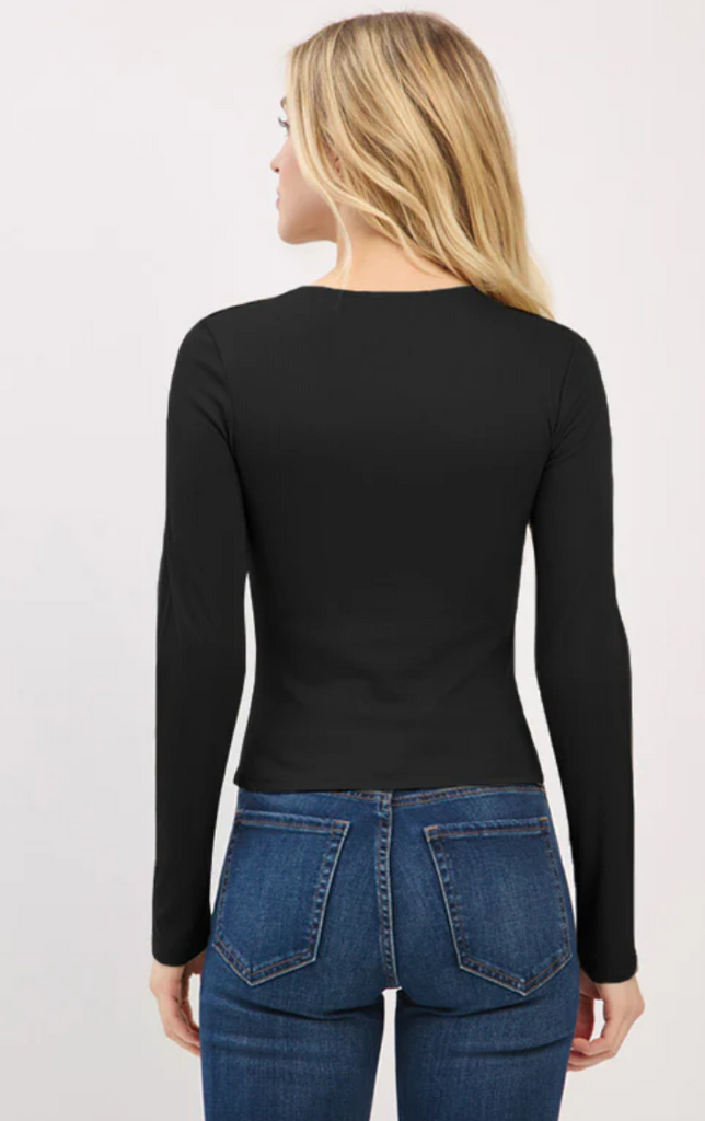 Double Layer Long Sleeve Top 56762