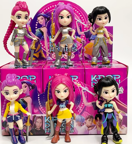 K Pop Demon Hunters Mini Figures