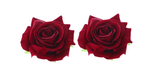 Rose Hair Clips
