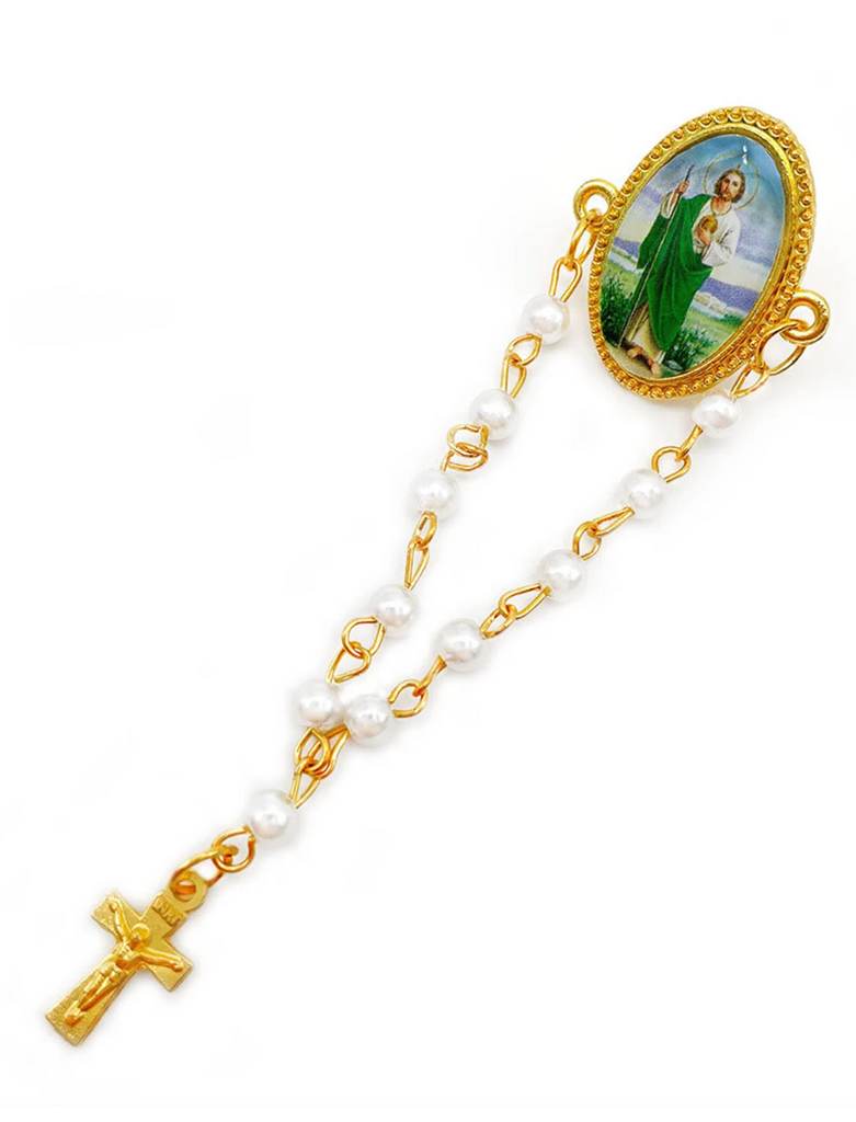 San Judas Rosary Pin