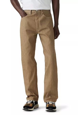 Levi's 501 Original Shrink-to-Fit Jeans Khaki