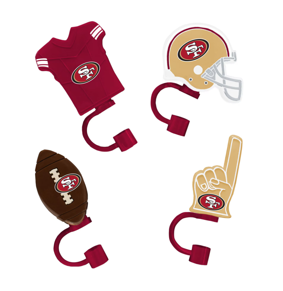 SF 49ers Tumby Toppers 4pk