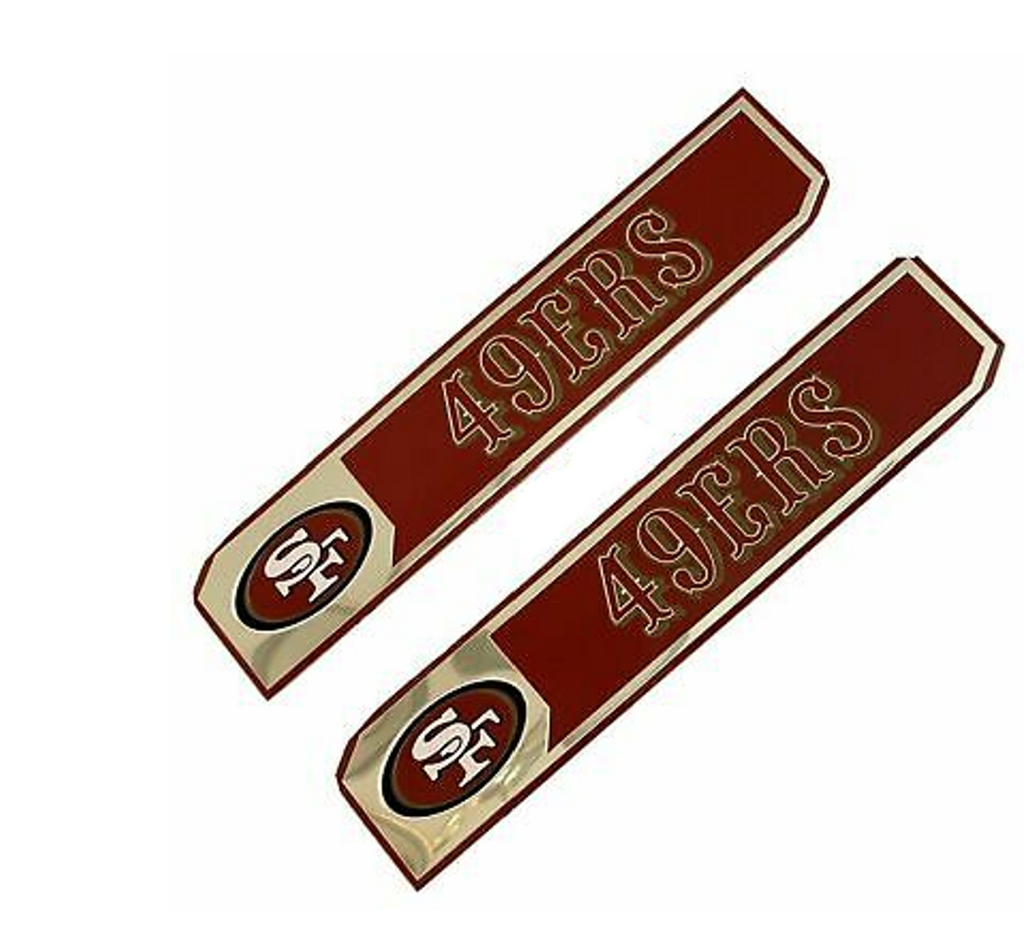 SF 49ers Car Decal