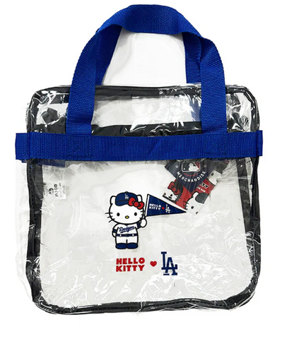 LA Dodgers Hello Kitty Clear Messenger Bag