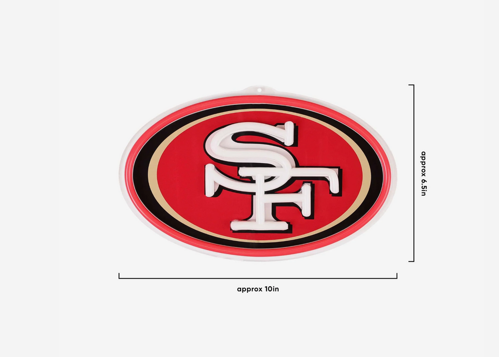 SF 49ers Light Up Fan Chain