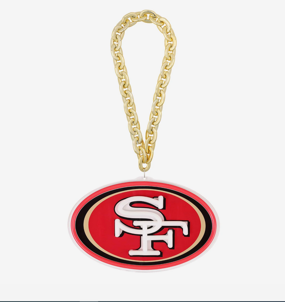 SF 49ers Light Up Fan Chain
