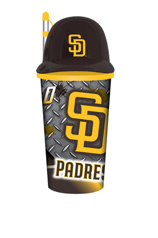 SD Padres Helmet Cup 32oz